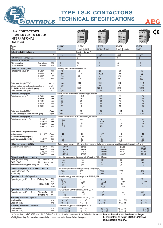 eec-contactors_LSK_tech_specs22k-55k